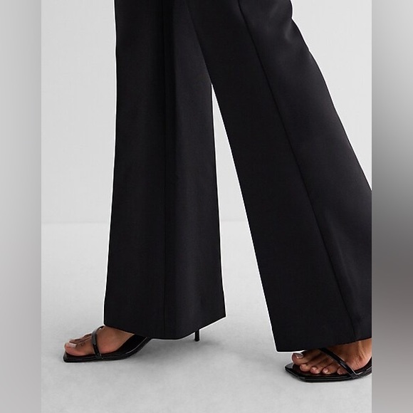 EXPRESS Mid Rise Flare Pant - Picture 4 of 6